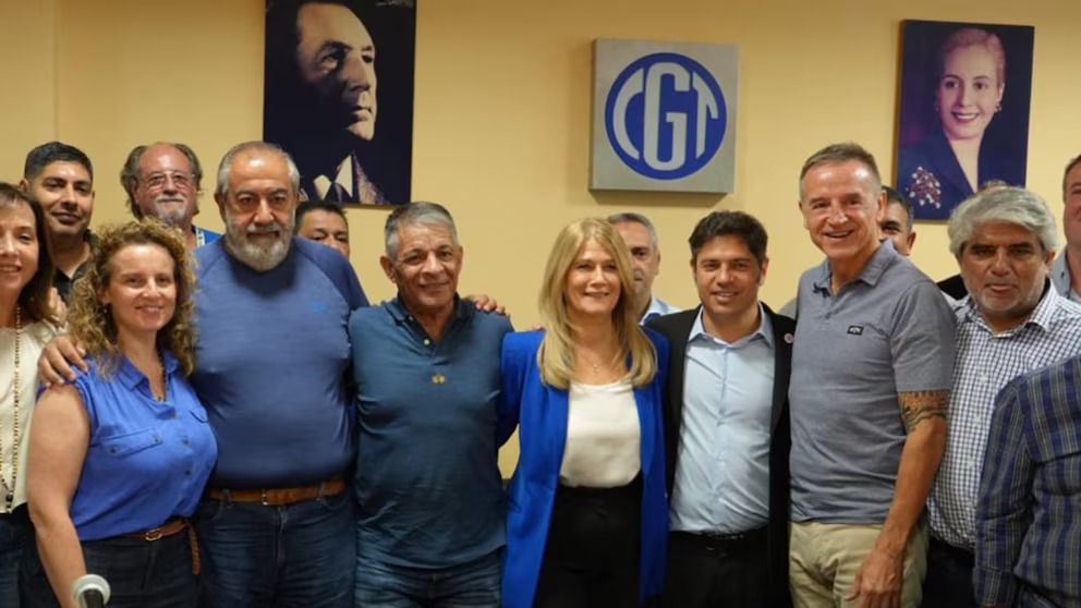 Axel kicillof refuerza su alianza con la CTA y la CGT