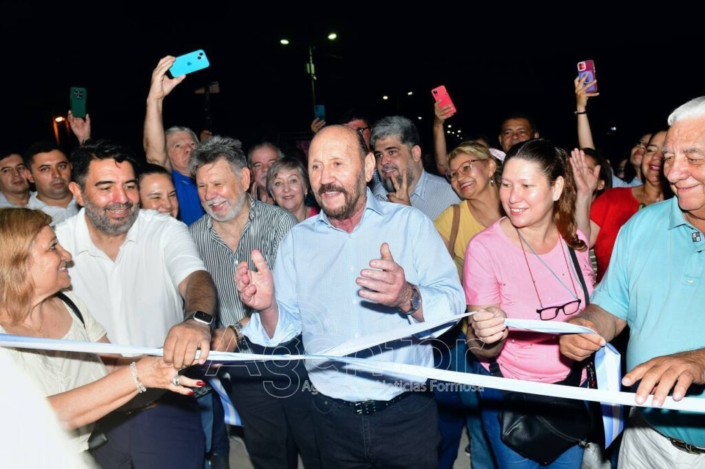 Insfrán inauguró obras en Clorinda y cuestionó con dureza las políticas del Gobierno nacional