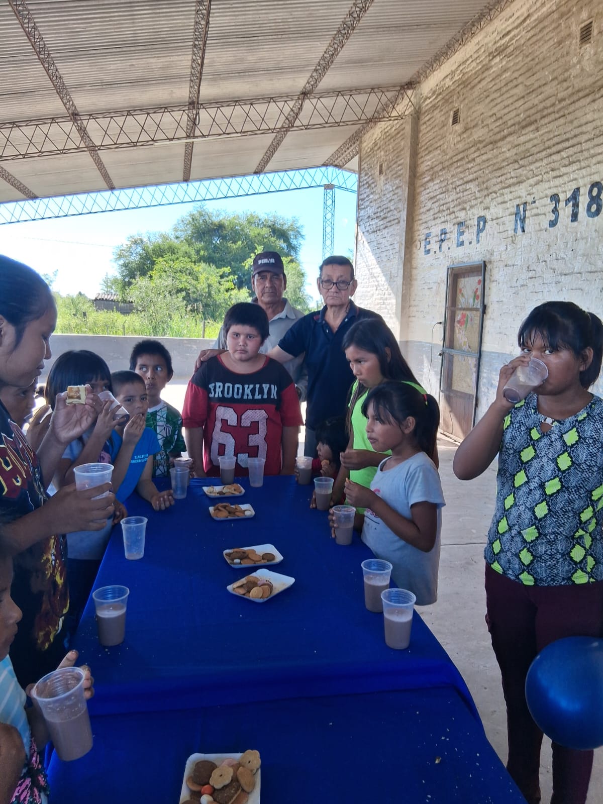 El Municipio de El Espinillo celebró el Día de Reyes junto a la comunidad Qom de Loro Cué