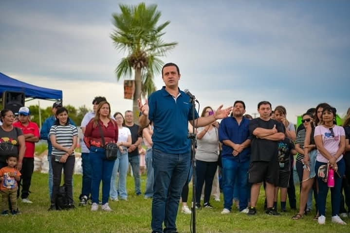El Vicegobernador Eber Solís acompañó un encuentro deportivo comunitario y destacó la importancia de estar siempre junto a la gente