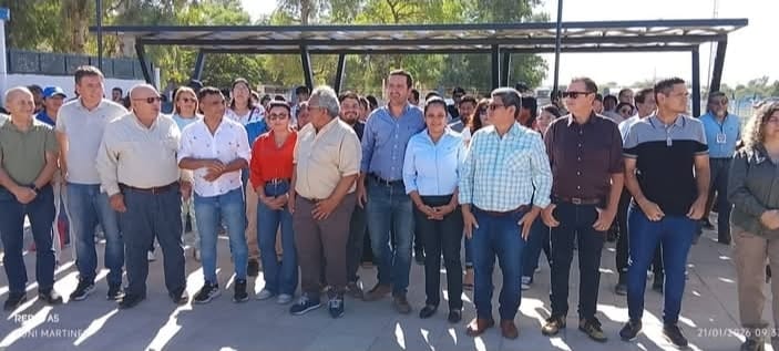 El vicegobernador Eber Solís participó de actividades en Ingeniero Juárez