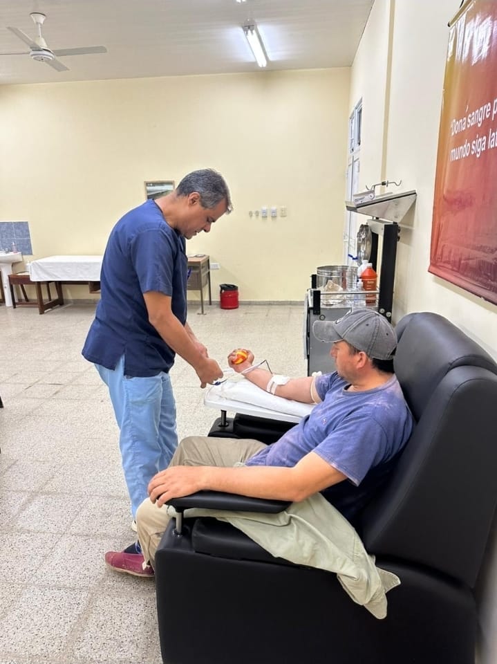 Tres Lagunas fortalece la red solidaria con una nueva colecta de sangre