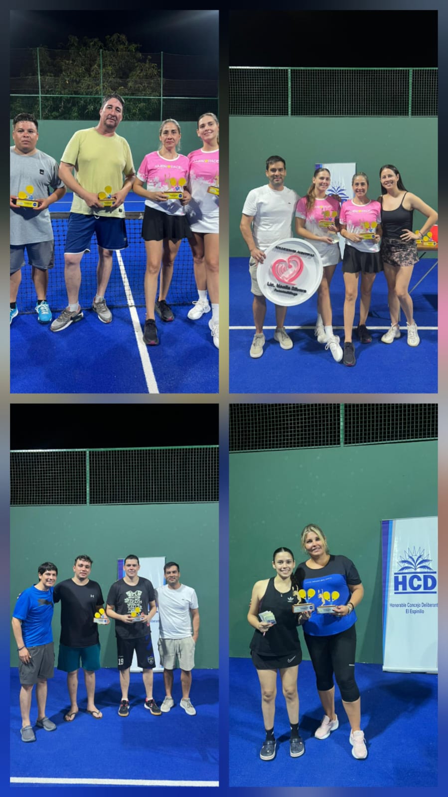 Ambro Pádel inauguró su nuevo césped sintético con un torneo que reunió a la región