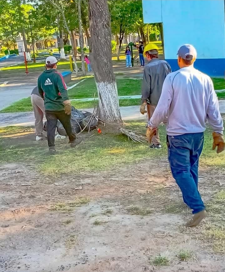 Pirané avanza con acciones concretas para la limpieza de los barrios