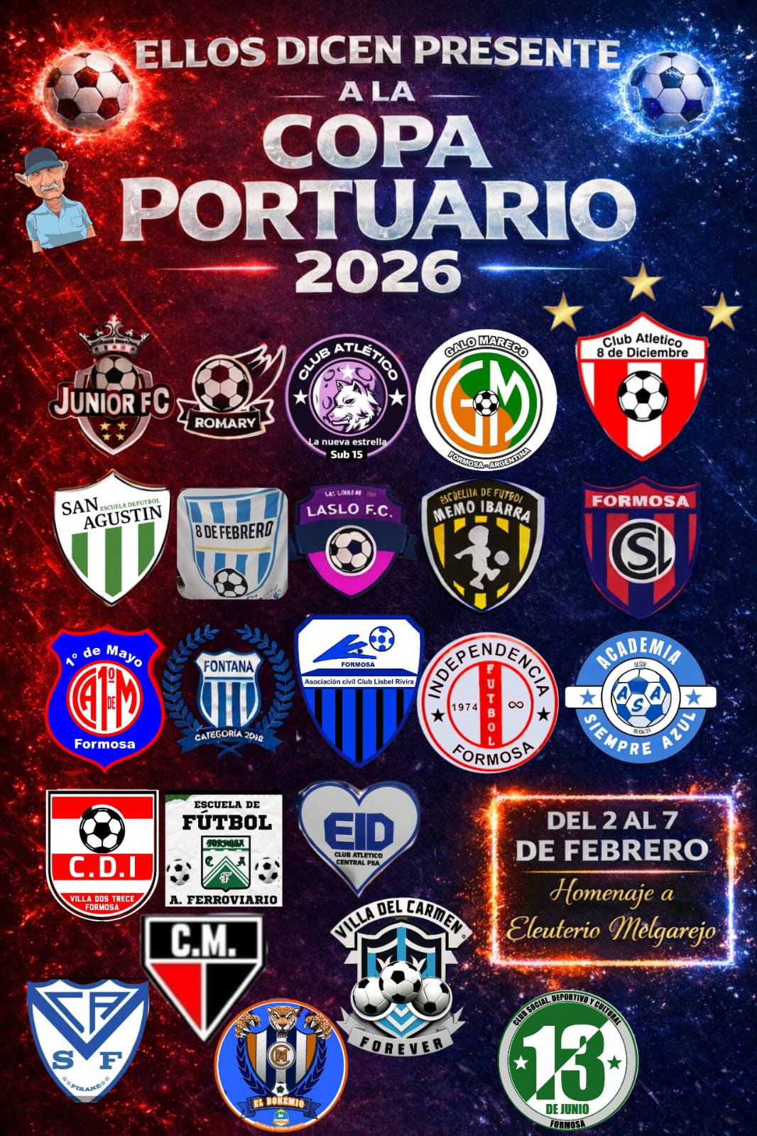La Copa Portuario 2026 ya se hace sentir en Formosa