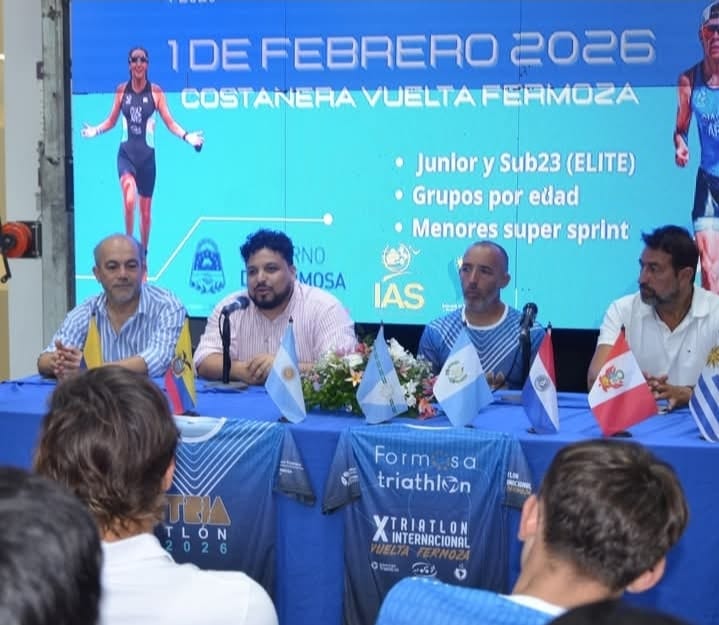 Formosa será epicentro de una doble jornada de triatlón este domingo