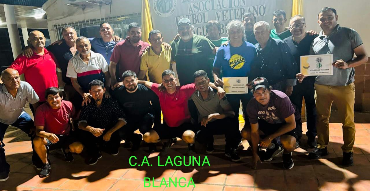 La Asociación de Fútbol de Veteranos de Laguna Blanca celebró sus 25 años de historia