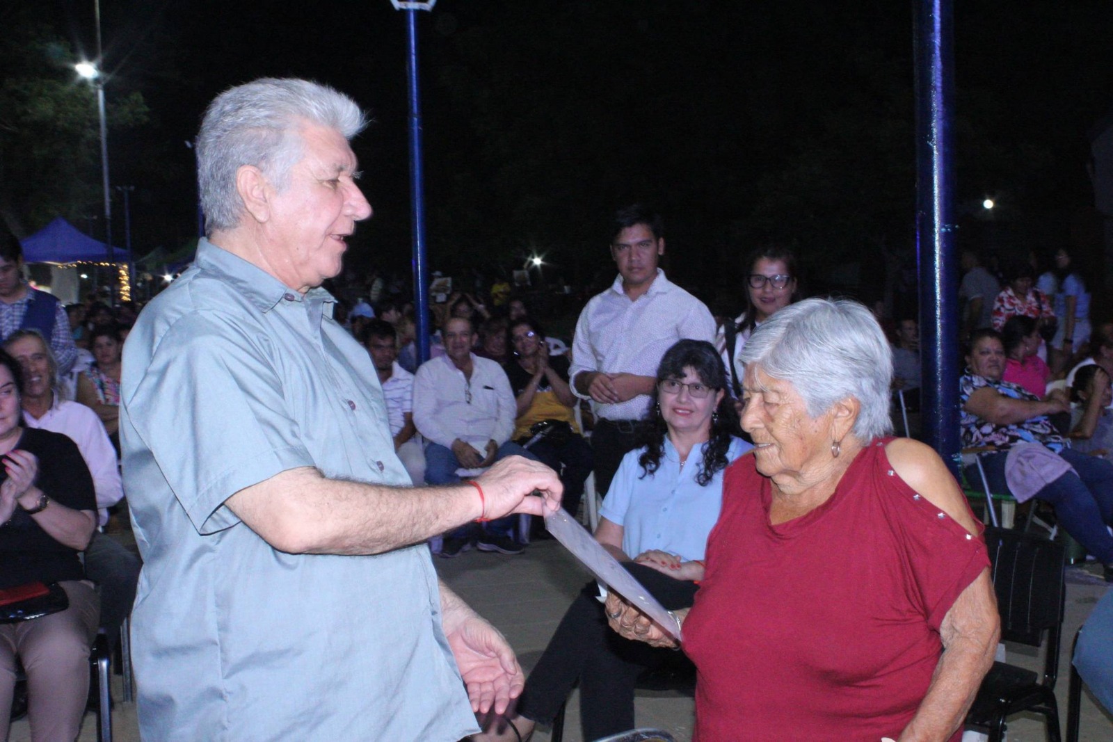 Palo Santo celebró su 116° aniversario con un acto oficial y un festival popular