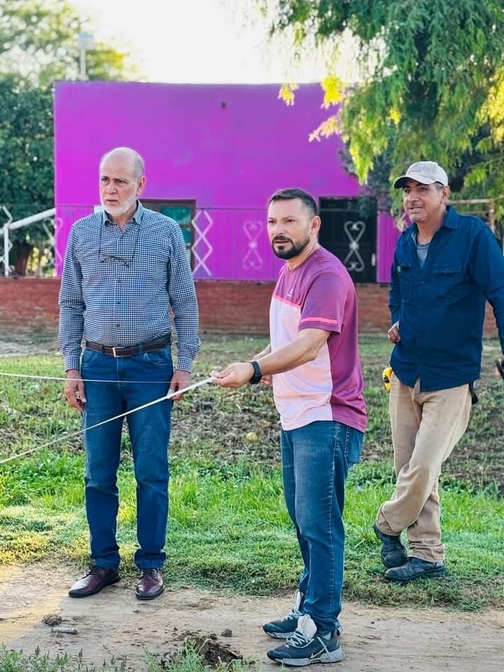 Villa General Güemes avanza con una nueva obra de iluminación LED en el acceso norte