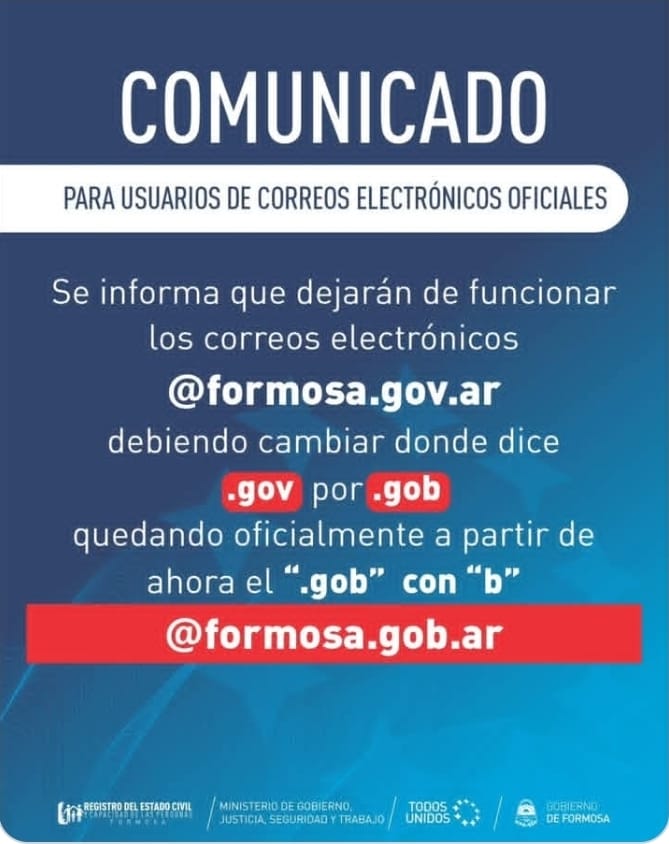 COMUNICADO IMPORTANTE