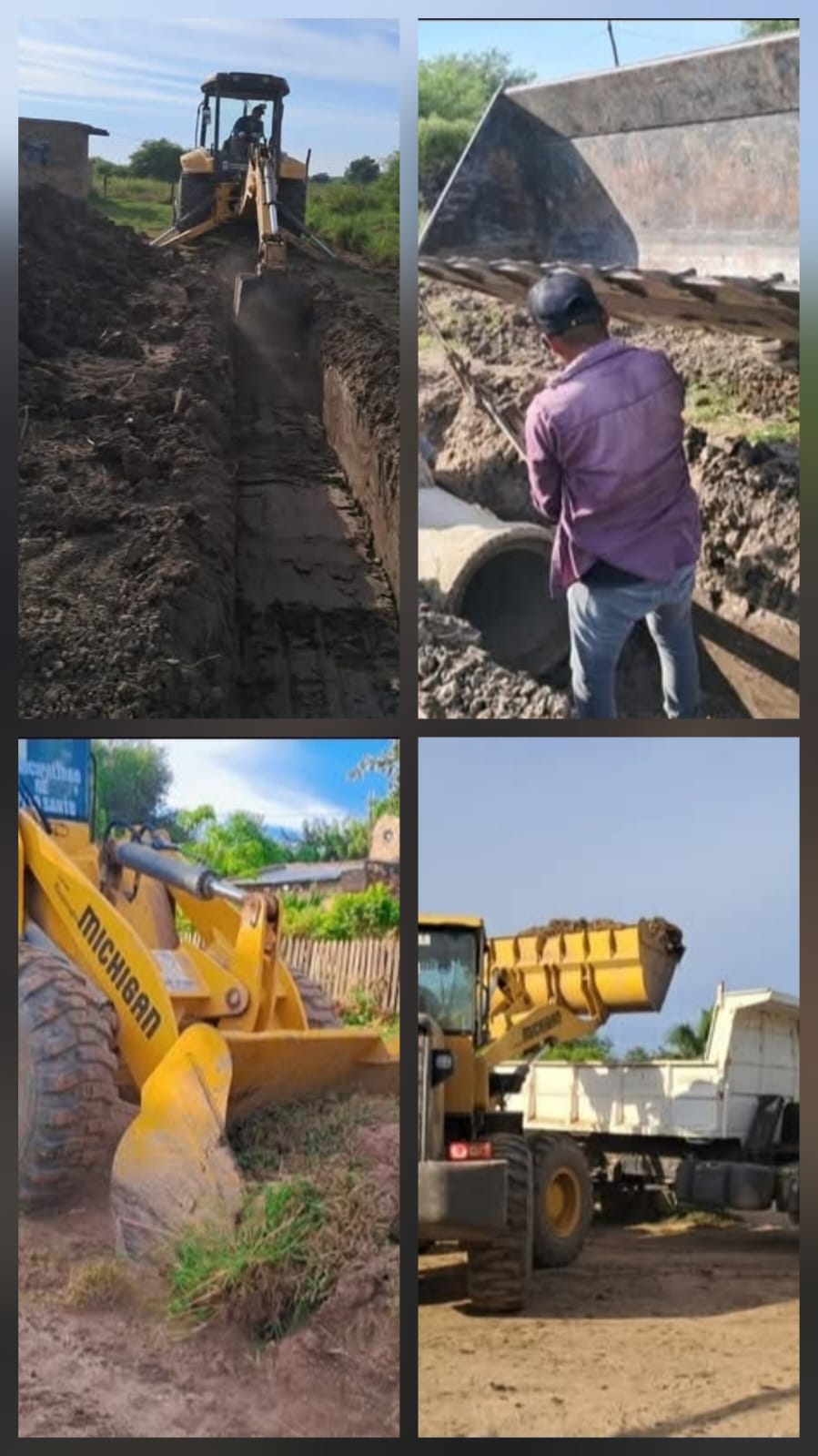 UN MUNICIPIO ACTIVO: TRABAJOS DE MANTENIMIENTO Y MEJORAS EN PALO SANTO