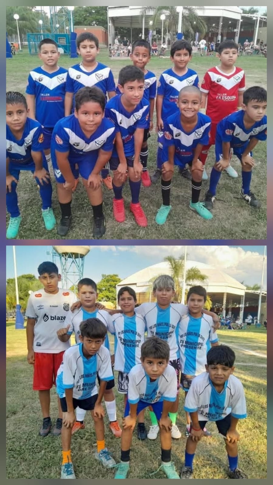 Riacho He Hé: el intendente Ramiro Figueredo acompaña el Torneo Infantil de Fútbol en el Polideportivo Municipal