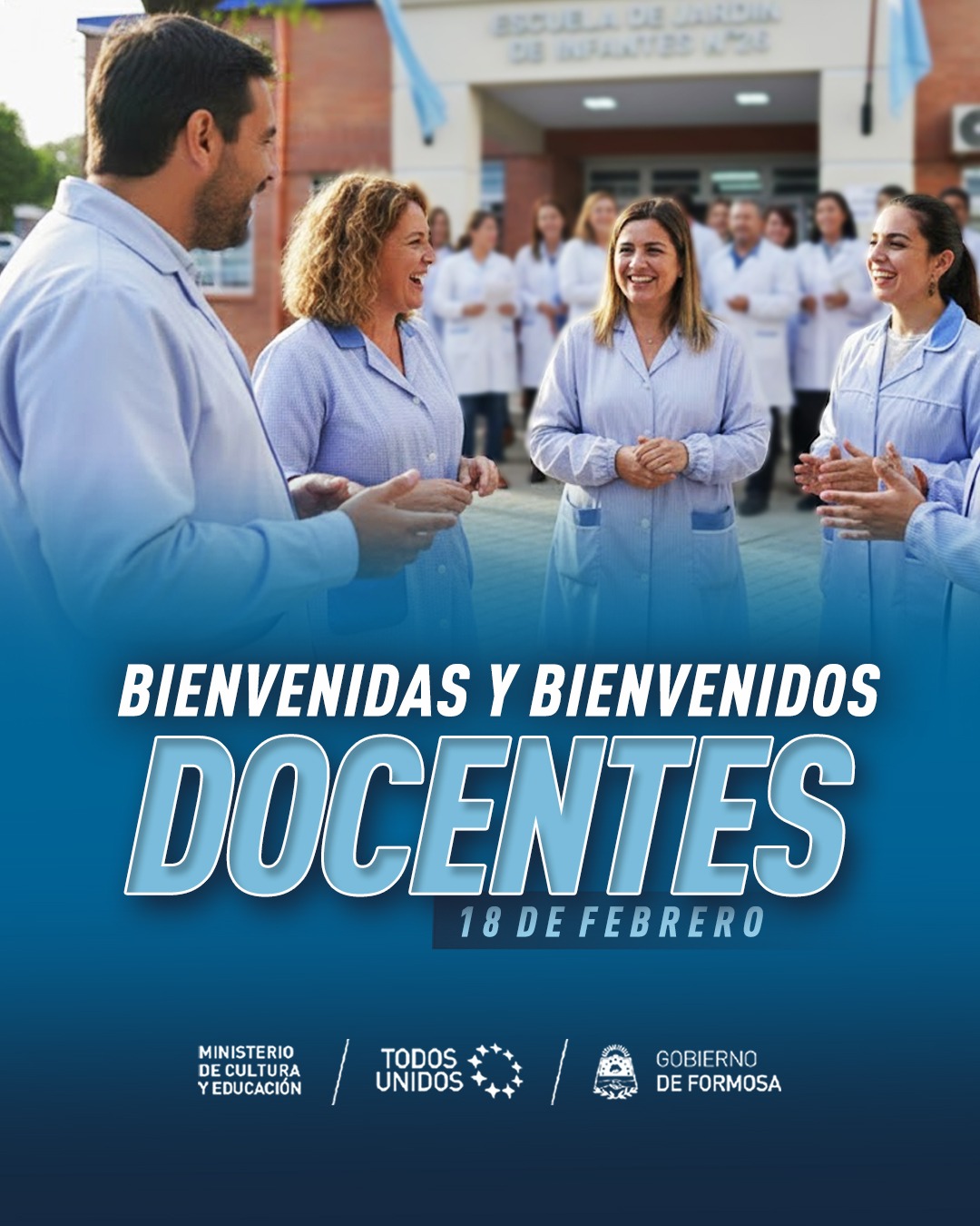 Comenzó el calendario escolar 2026 con la presentación de docentes en toda la provincia