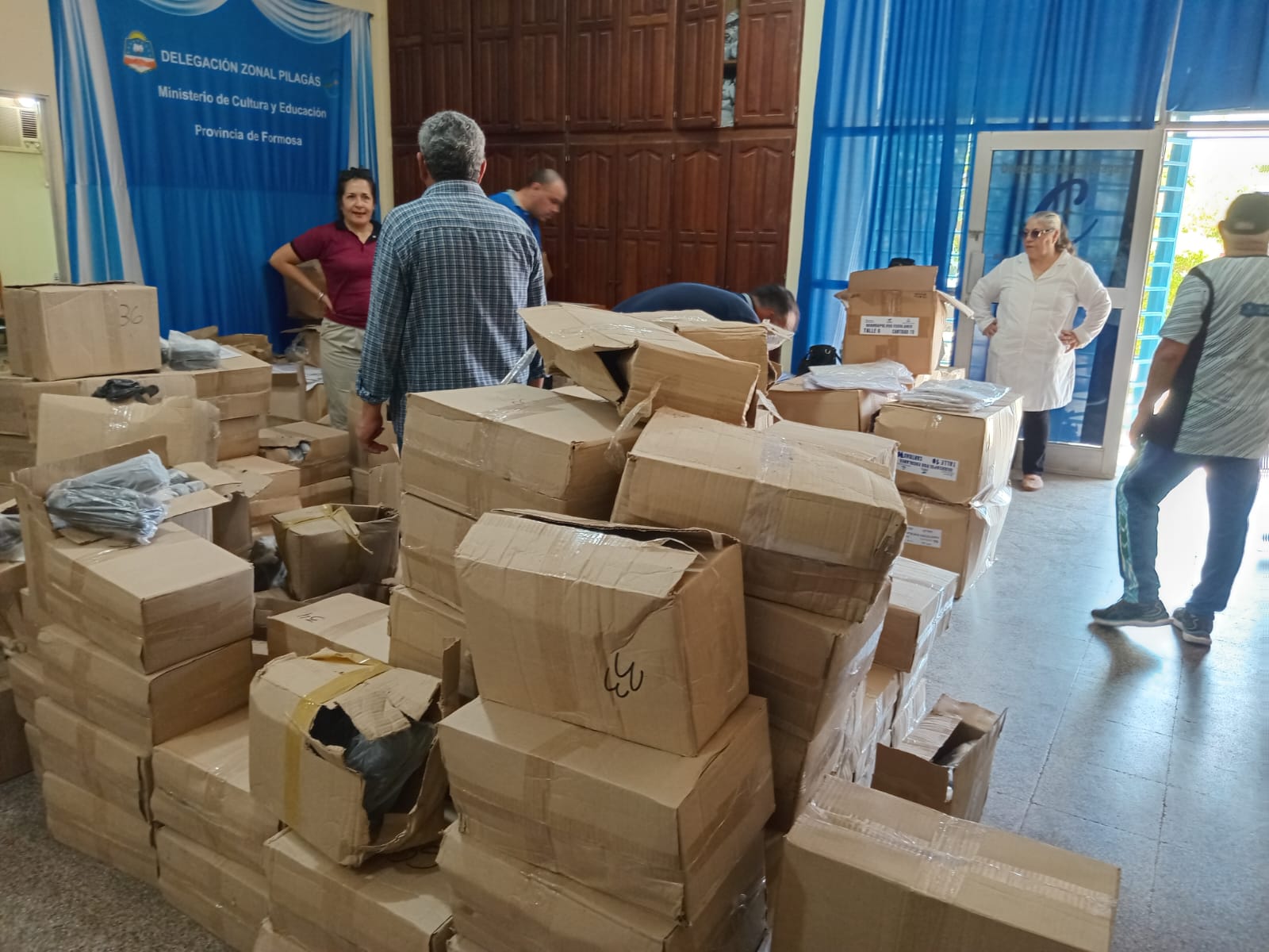 La entrega comenzó en la Delegación Zonal Pilagás y forma parte del operativo provincial que garantiza igualdad de oportunidades
