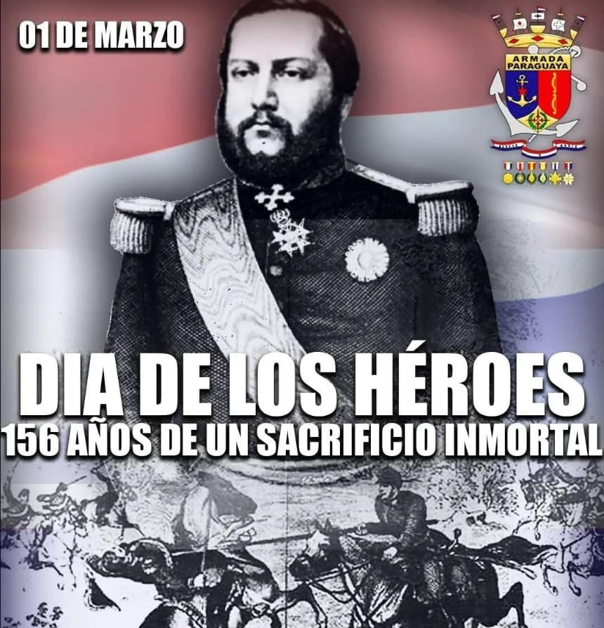 Paraguay conmemora el Día Nacional de los Héroes