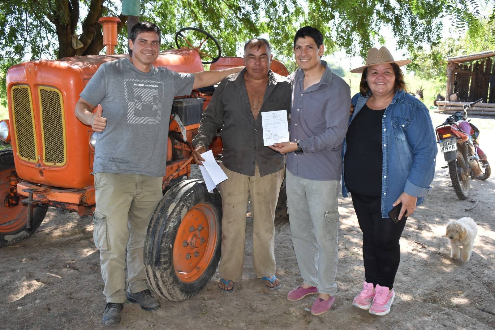 Con gestión y presencia, Martín Rafael Sotelo fortalece el trabajo de los productores de Apayerey