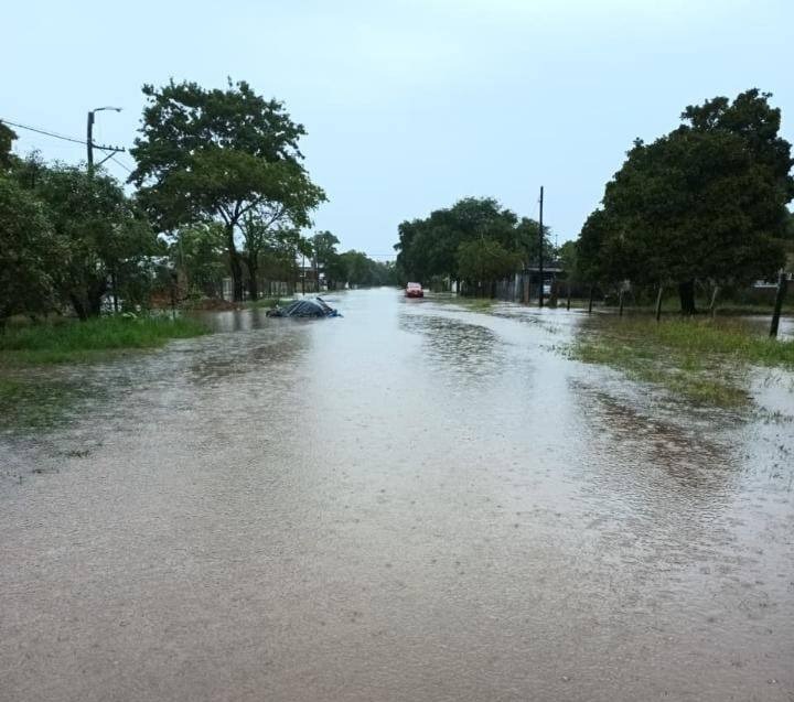 Temporal en Gran Guardia: más de 145 mm de lluvia provocaron anegamientos y activan tareas de emergencia