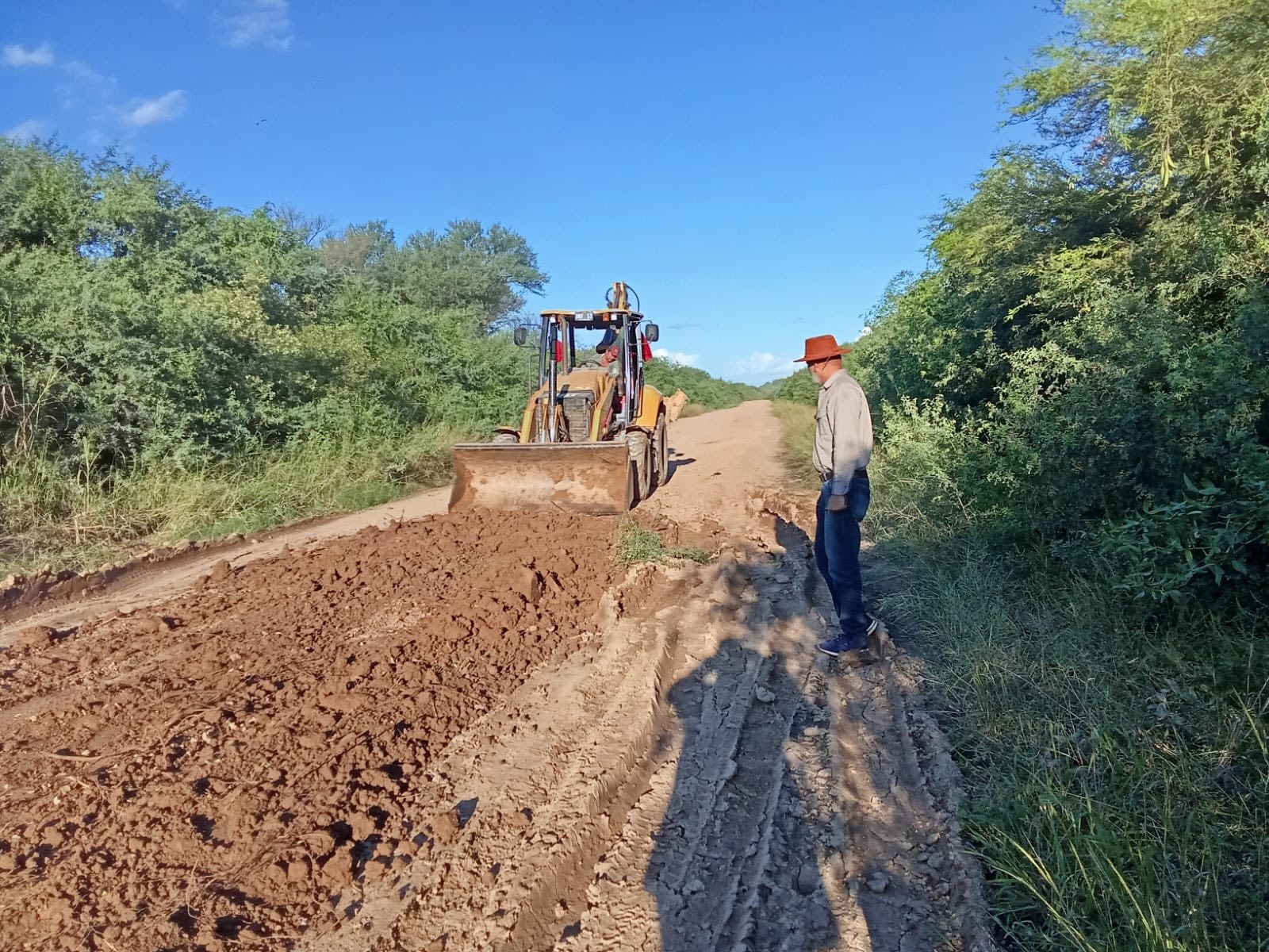 Güemes: intenso operativo municipal permitió rehabilitar la Ruta 20