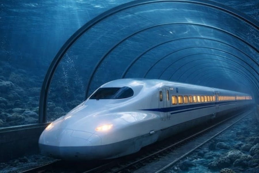 China avanza con un tren submarino de alta velocidad que unirá dos ciudades en tiempo récord