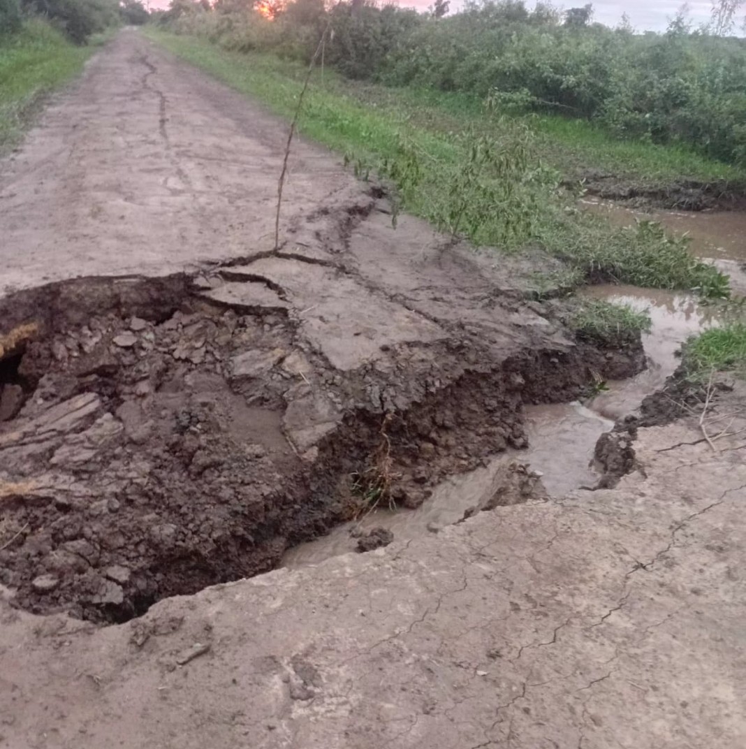 Preocupación en Apayerey por el deterioro del camino a Julio Cué tras las lluvias
