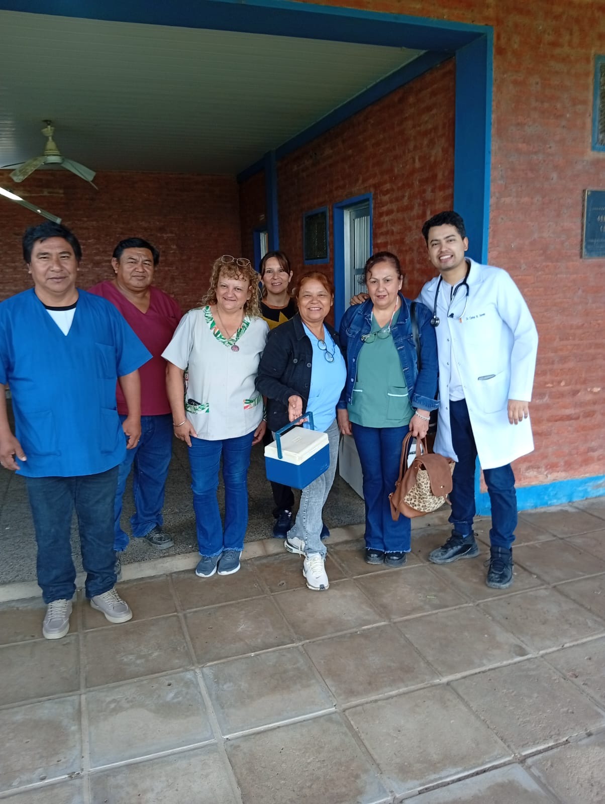 Misión Tacaaglé: amplio operativo sanitario en la Colonia Aborigén con vacunación, controles y atención médica