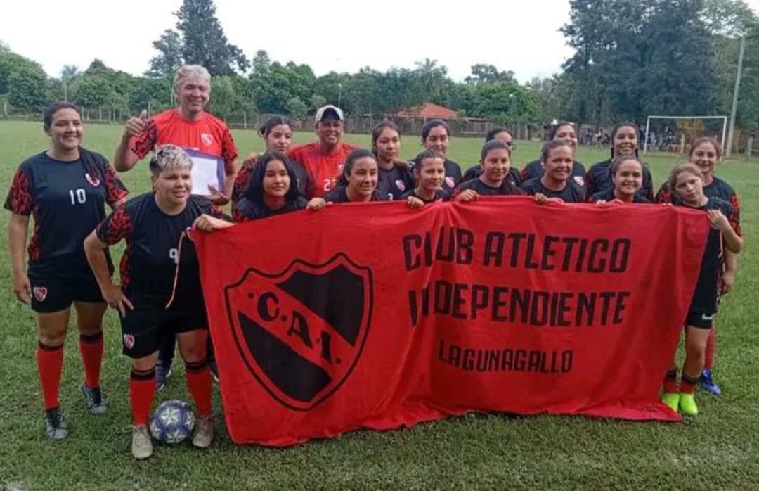Fútbol femenino: Independiente de Laguna Gallo dio el golpe en El Espinillo