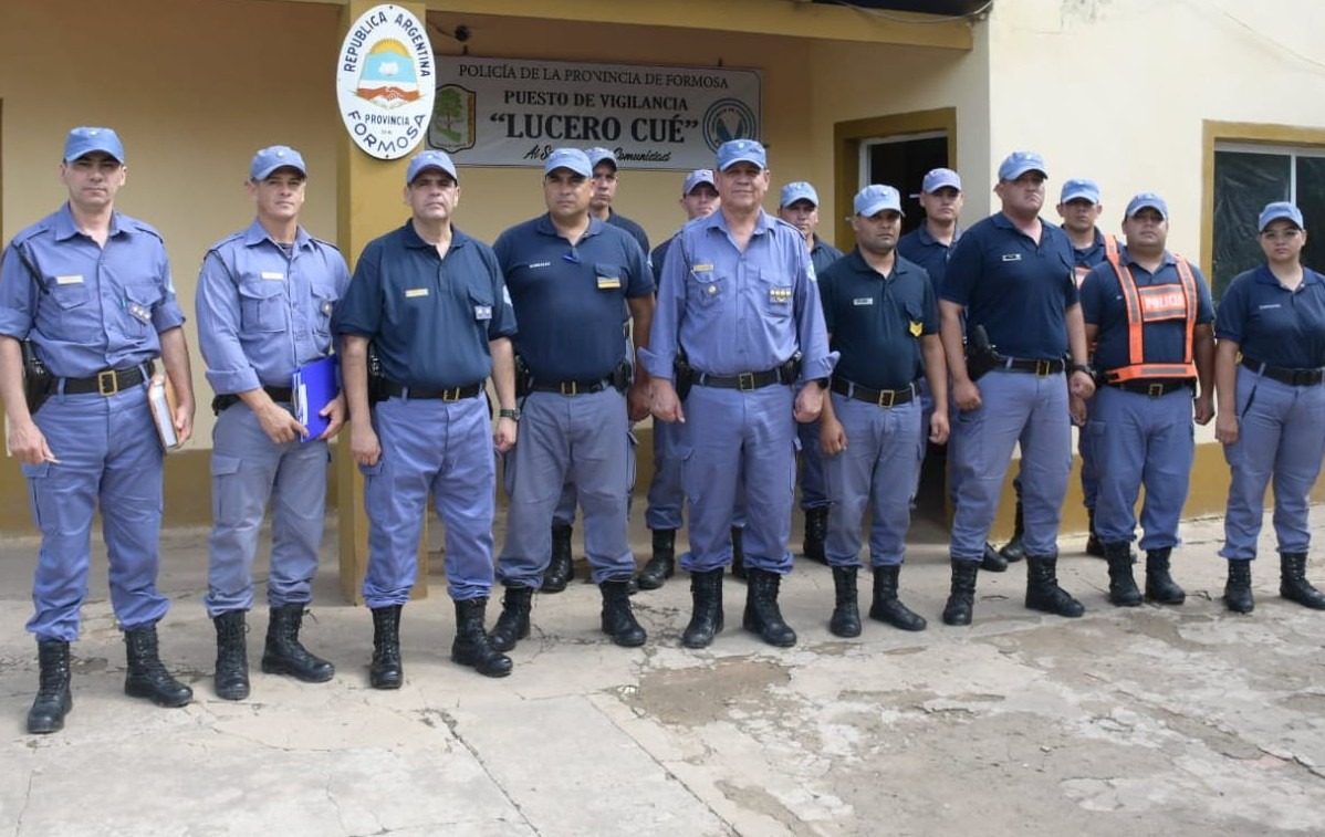 Continúa la recorrida del Jefe de Policía por el interior provincial con foco en la cercanía comunitaria