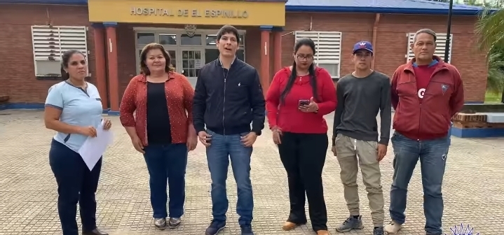 Concejales y Hospital de El Espinillo, en primera línea junto a familias afectadas por las inundaciones