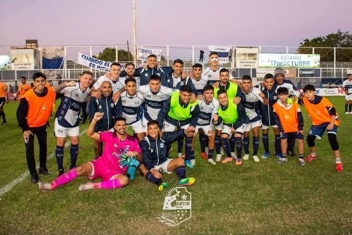 TORNEO FEDERAL A  ¡San Martín ganó, goleó y sigue en la cima!