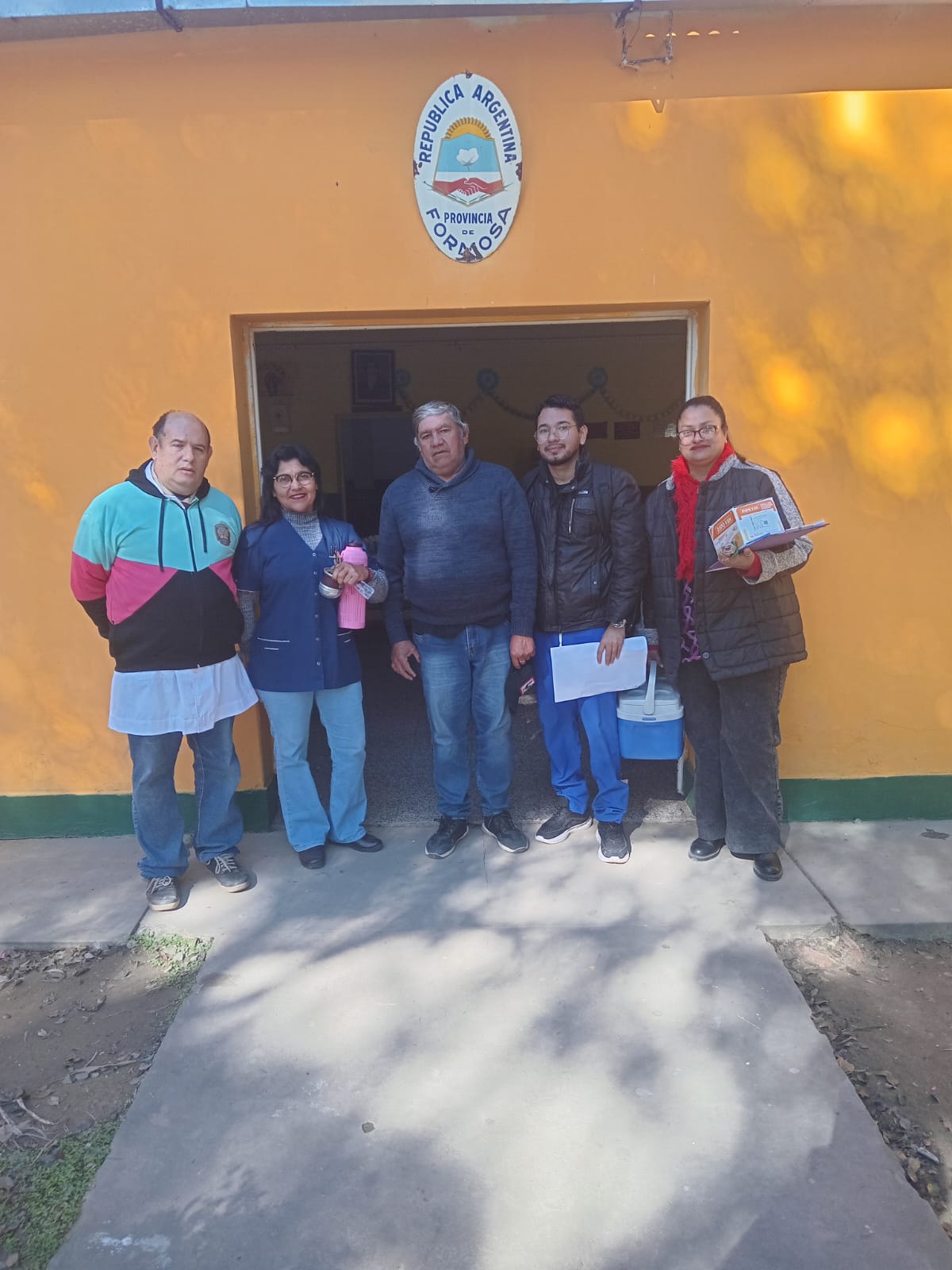Apayerey:Importante jornada de inmunización en El Espinillo: refuerzan políticas de salud preventiva en instituciones educativas