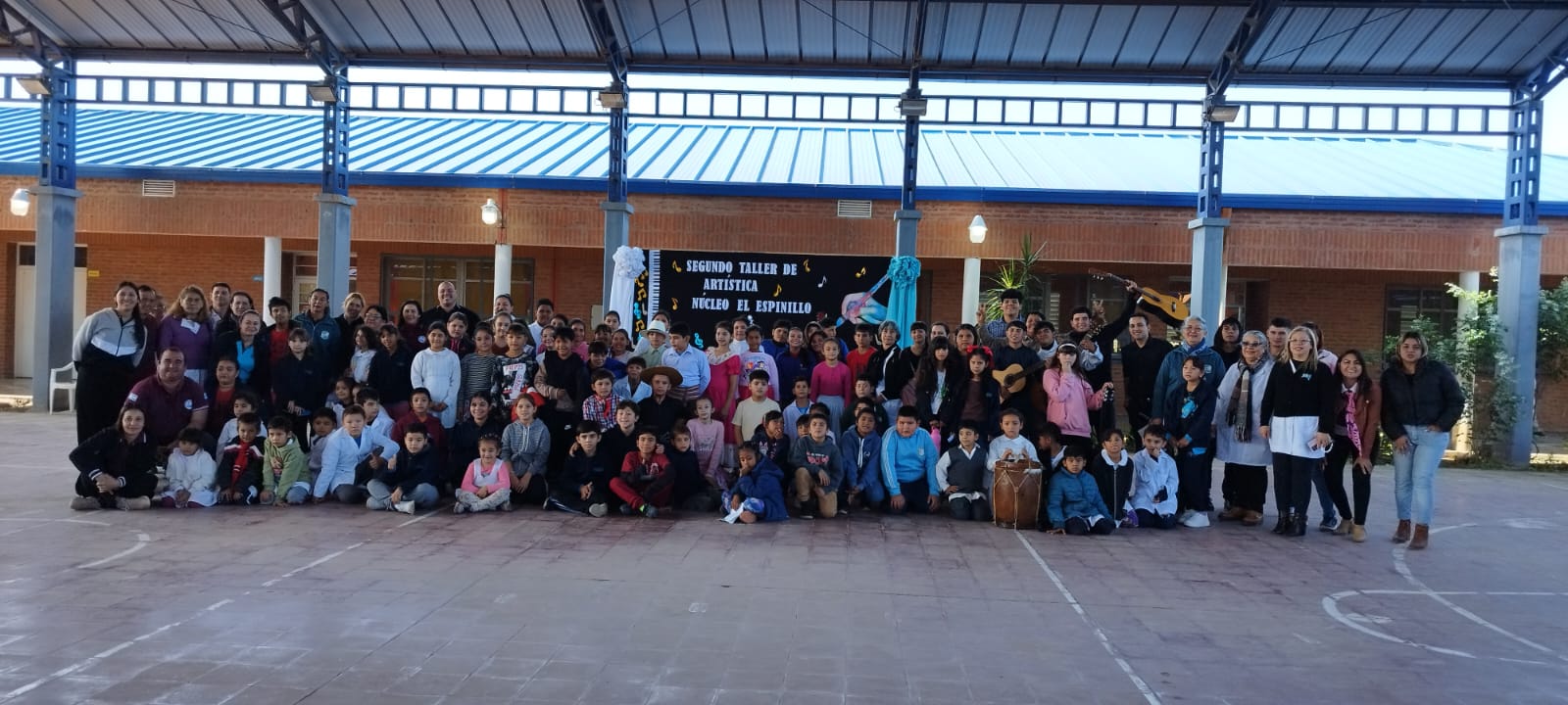 El Espinillo: se realizó el 2° Taller de Artística del Núcleo Educativo
