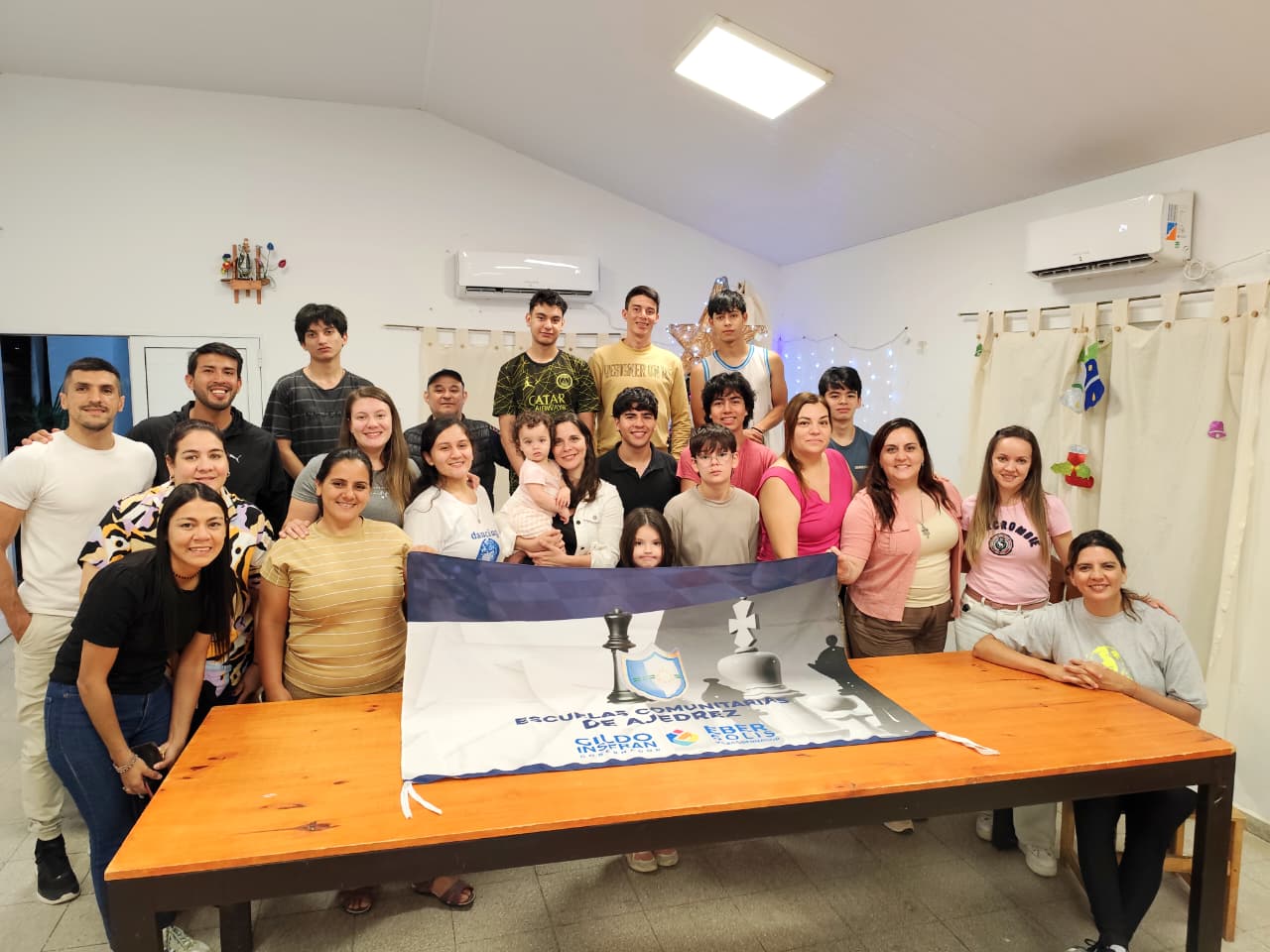 Las Escuelas Comunitarias de Ajedrez – Ajedrez en RED FSA llegarán a Apayerey para la 3.ª Edición Provincial de Ajedrez