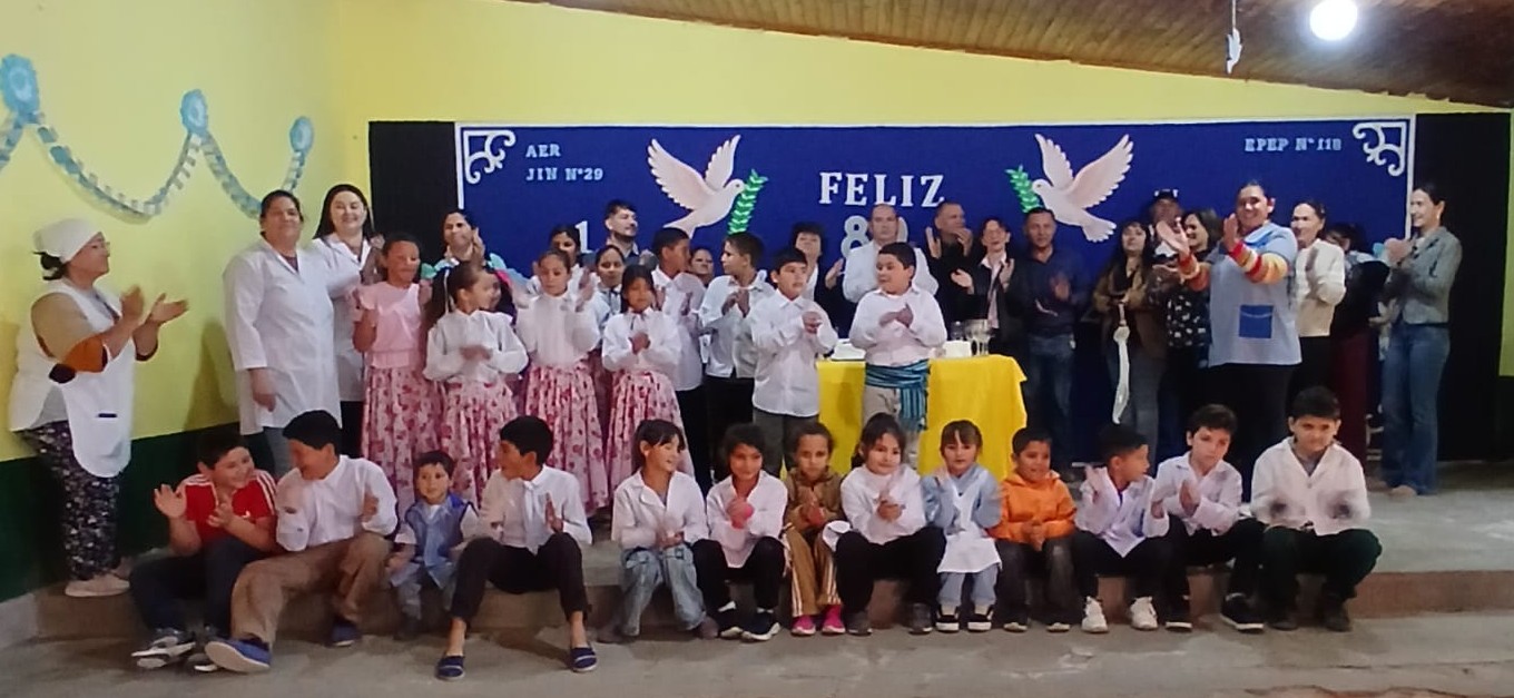 La EPEP N.º 118 "Roque Jacinto Antonio Lucero" celebró sus 89 años de vida institucional