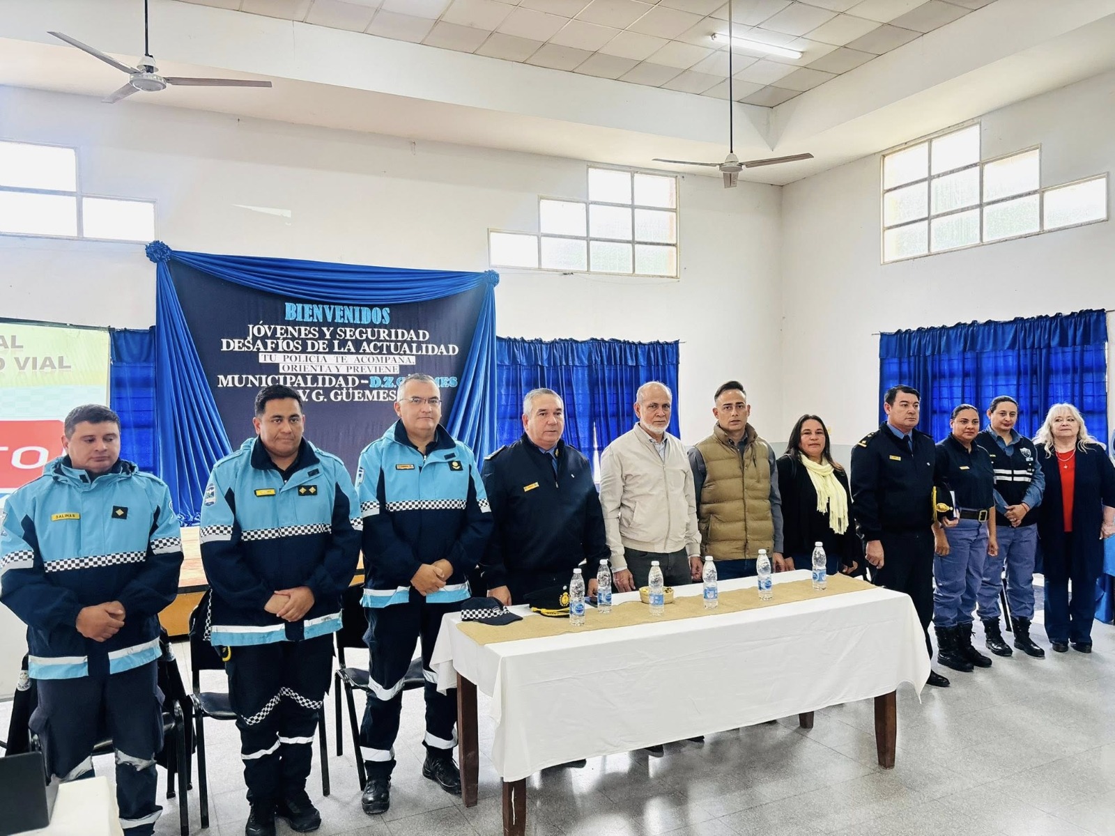 Villa General Güemes: realizaron una jornada de educación vial para jóvenes en el marco del 93° aniversario de la localidad