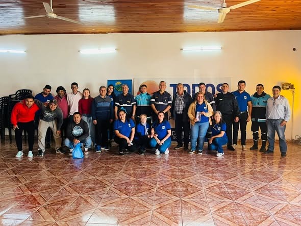 Buena Vista realizó una jornada de capacitación en Seguridad Vial para personal municipal