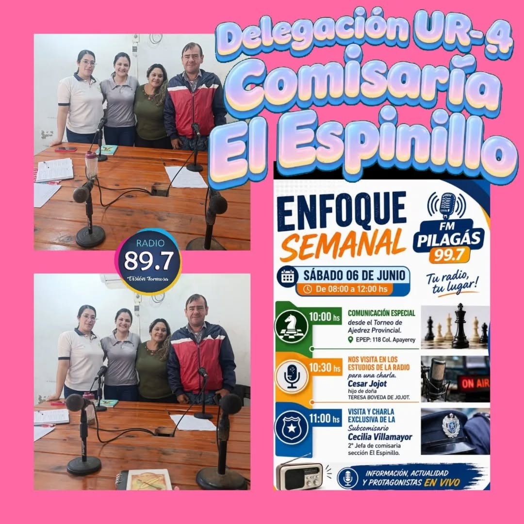 La Policía brindó una charla informativa sobre violencia de género en FM Pilagás