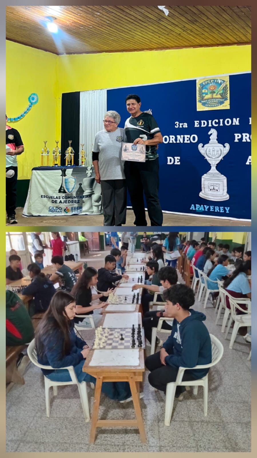 AJEDREZ Y ANIVERSARIO: RIACHO HE HÉ SE PREPARA PARA UNA GRAN FIESTA DEL DEPORTE CIENCIA