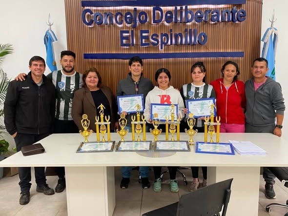 Martín Sotelo recibió a dirigentes del Club Atlético El Espinillo y ratificó el acompañamiento al deporte local