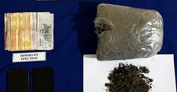Las Lomitas–Ibarreta: Desarticulan una maniobra de narcotráfico y secuestran casi un kilo de marihuana