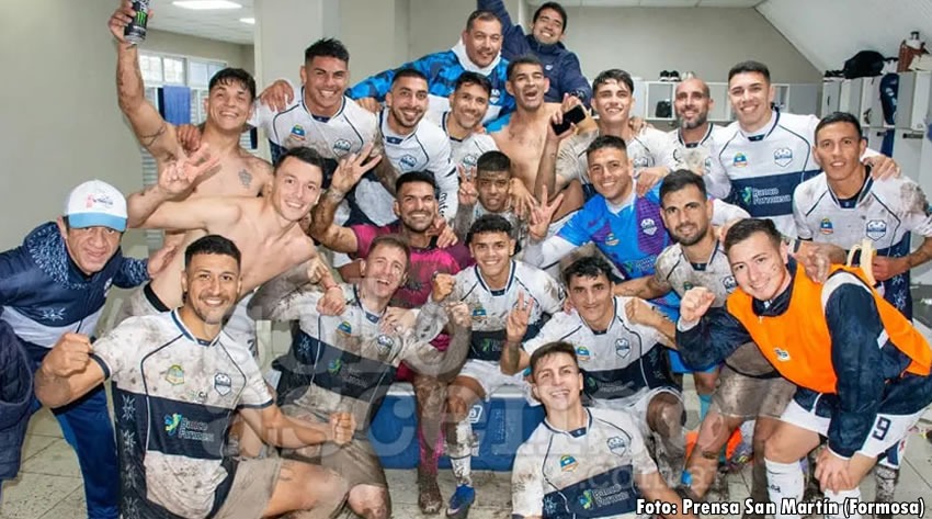 San Martín de Formosa venció agónicamente a Sol de América
