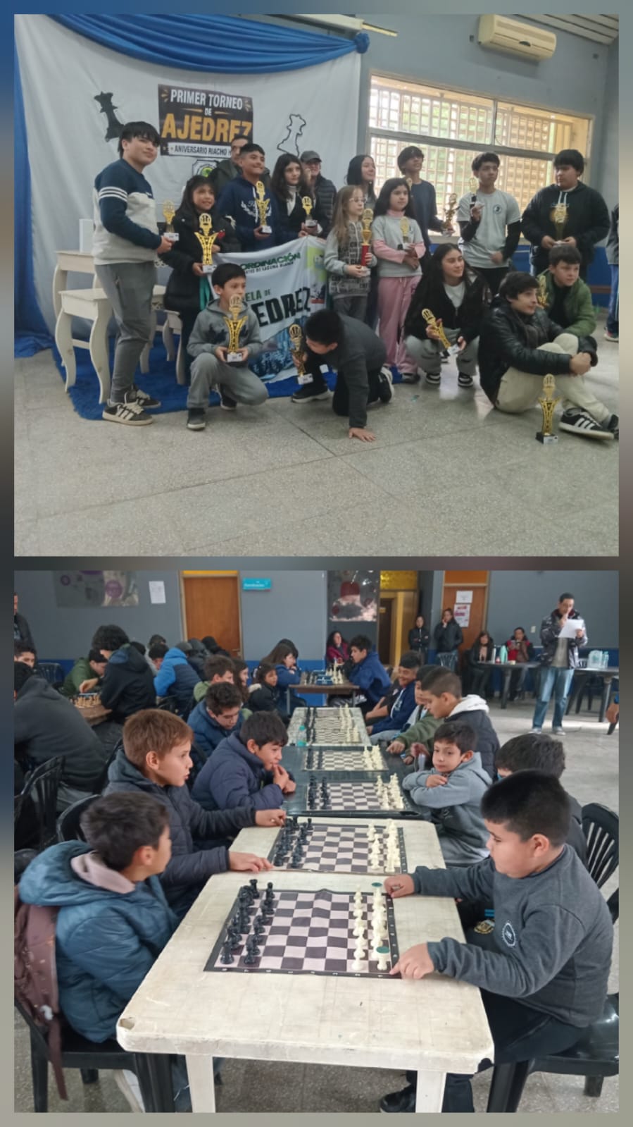 Riacho He Hé celebró con éxito su Torneo Aniversario de Ajedrez
