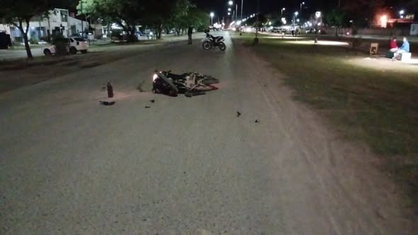 Motociclistas terminaron hospitalizadas tras siniestros viales ocurridos en el Distrito Cinco de la ciudad capital