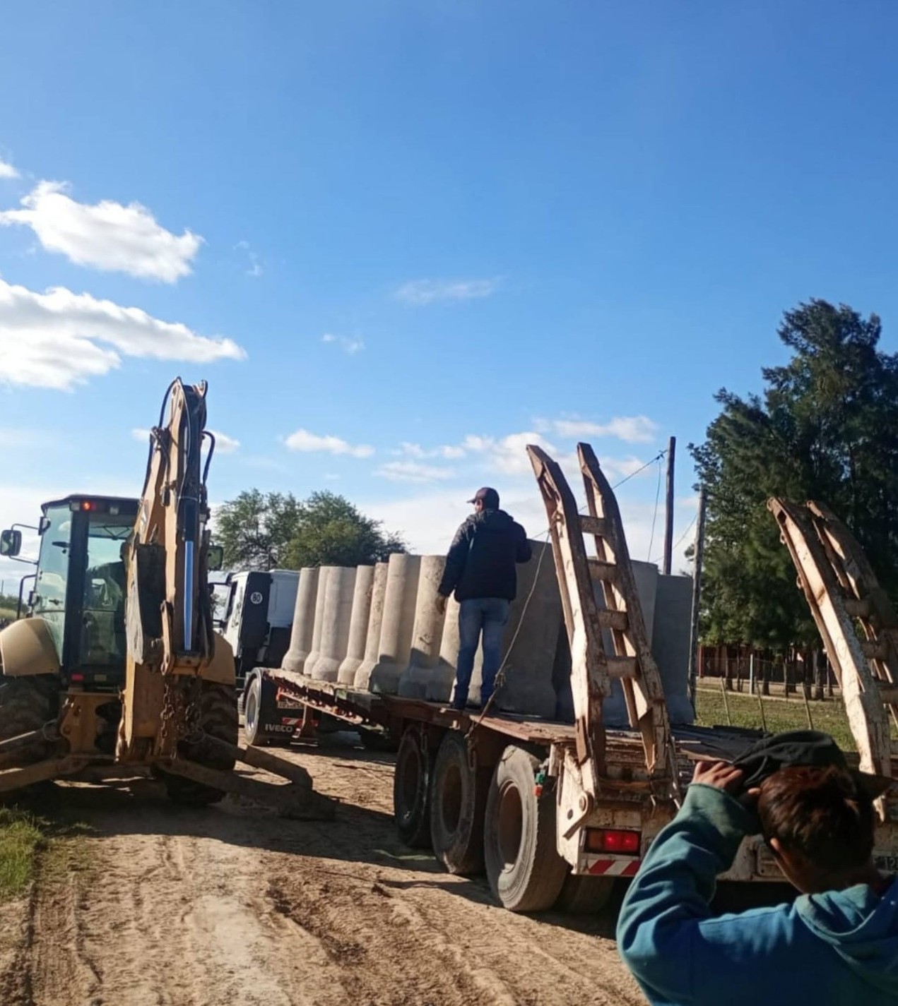 Misión Tacaaglé: comenzaron los trabajos de alcantarillado y reparación del acceso a la Comunidad Qom