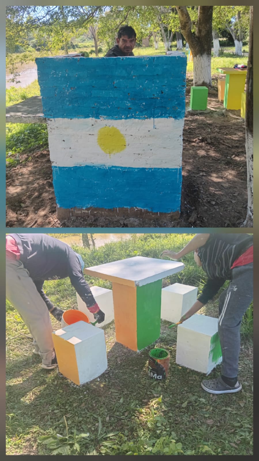 Apayerey renueva su imagen: el Paseo Juan Enciso fue puesto en valor gracias al trabajo solidario de la Agrupación G.I.L.D.O. 2027