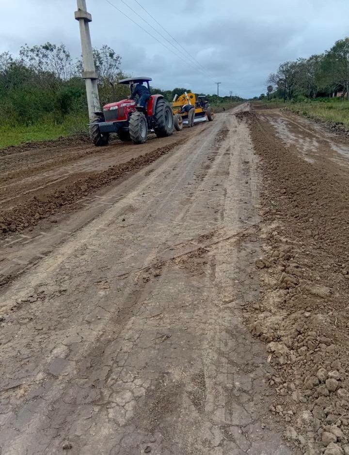 Buena Vista fortalece la conectividad con trabajos de mantenimiento en caminos rurales