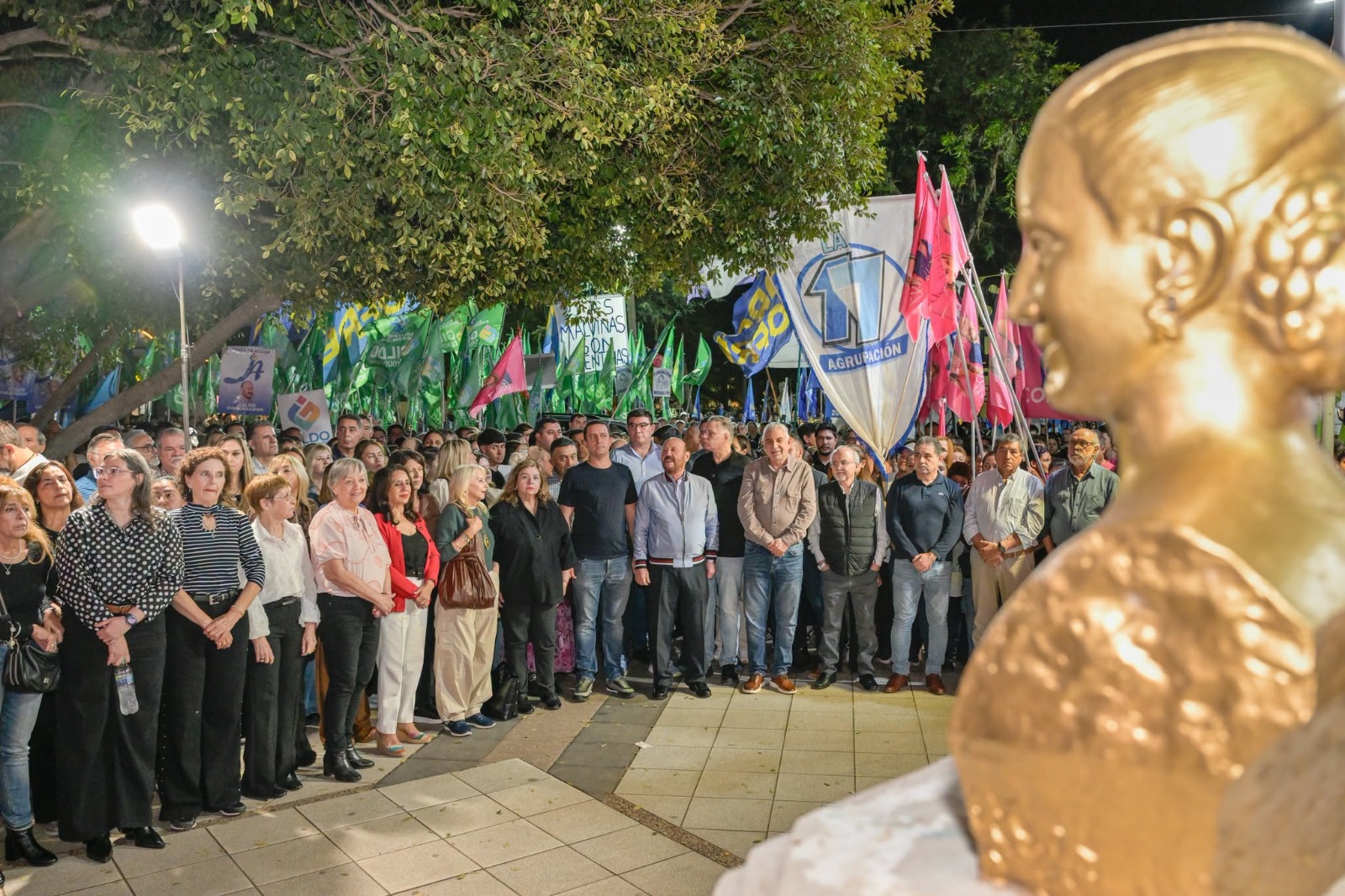 INSFRÁN ENCABEZÓ EL HOMENAJE A EVITA EN EL 74° ANIVERSARIO DE SU PASO A LA INMORTALIDAD