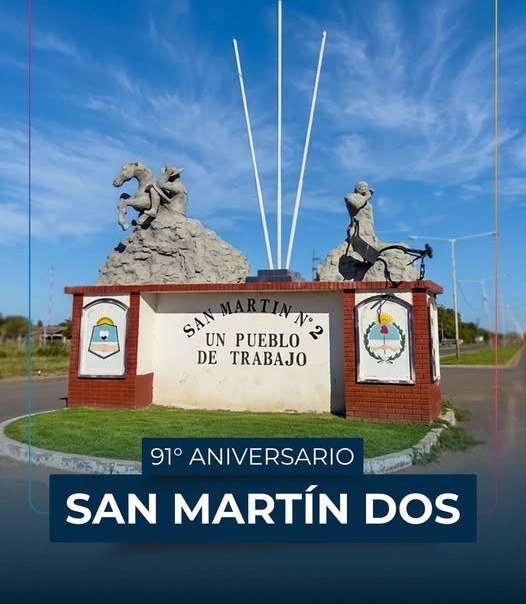 91.º Aniversario de San Martín Dos
