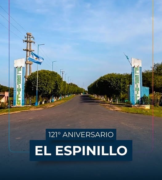 El Espinillo celebra 121 años de historia, identidad y esperanza