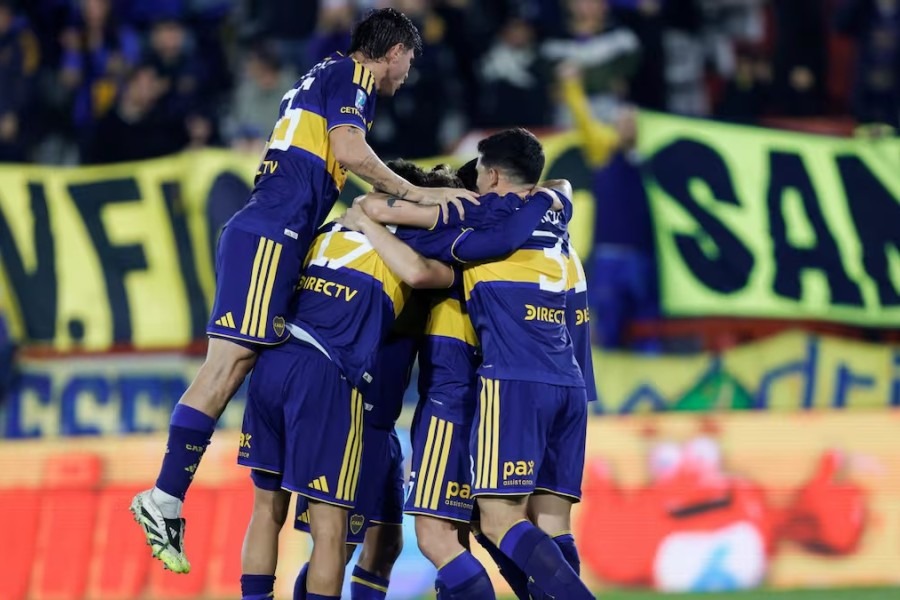Boca festejó por primera vez en el Clausura y derrotó a Estudiantes