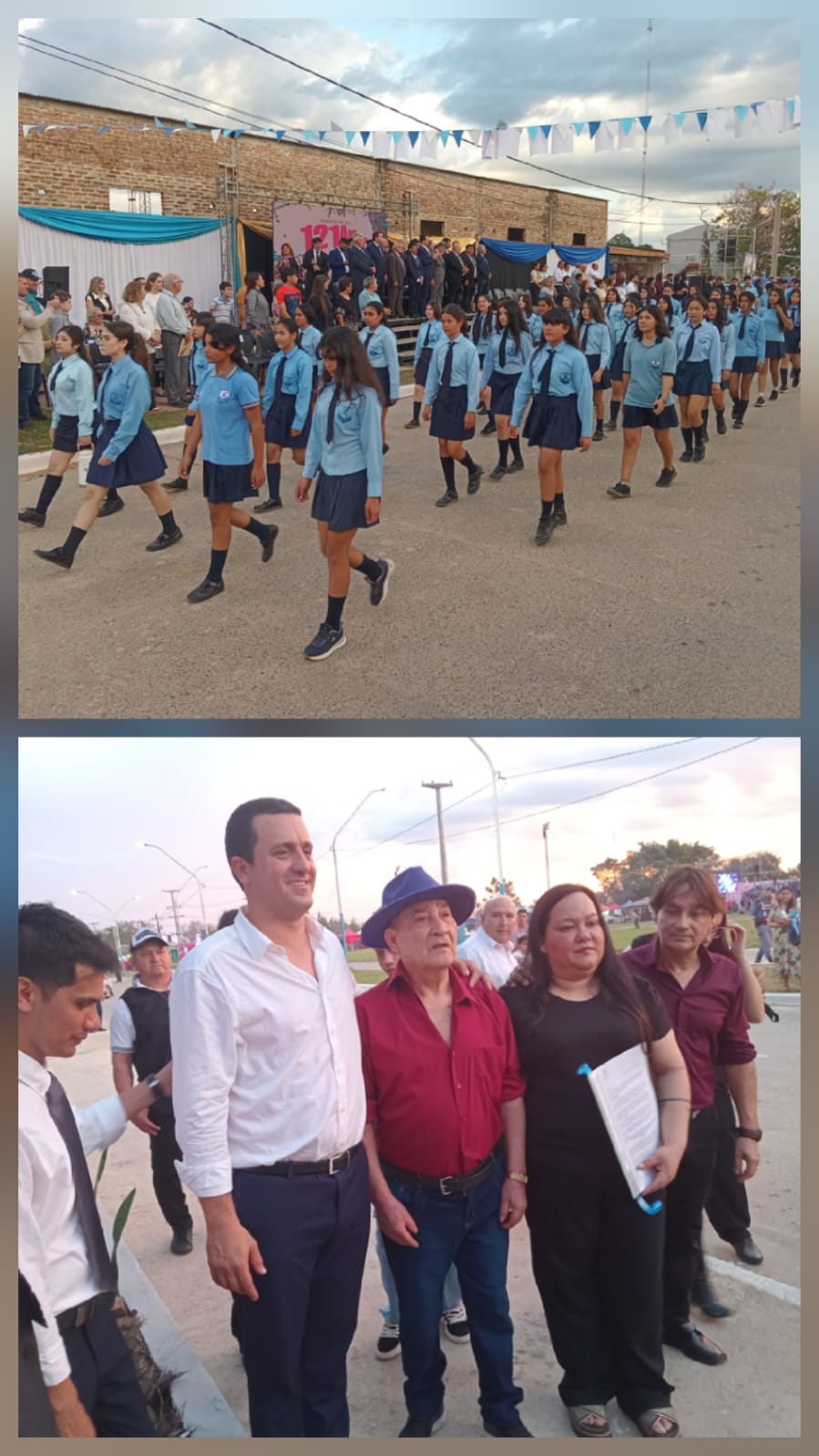 EL ESPINILLO CELEBRÓ SUS 121 AÑOS CON UN MULTITUDINARIO DESFILE Y LA INAUGURACIÓN DEL PASEO “DON ARCADIO VERA”